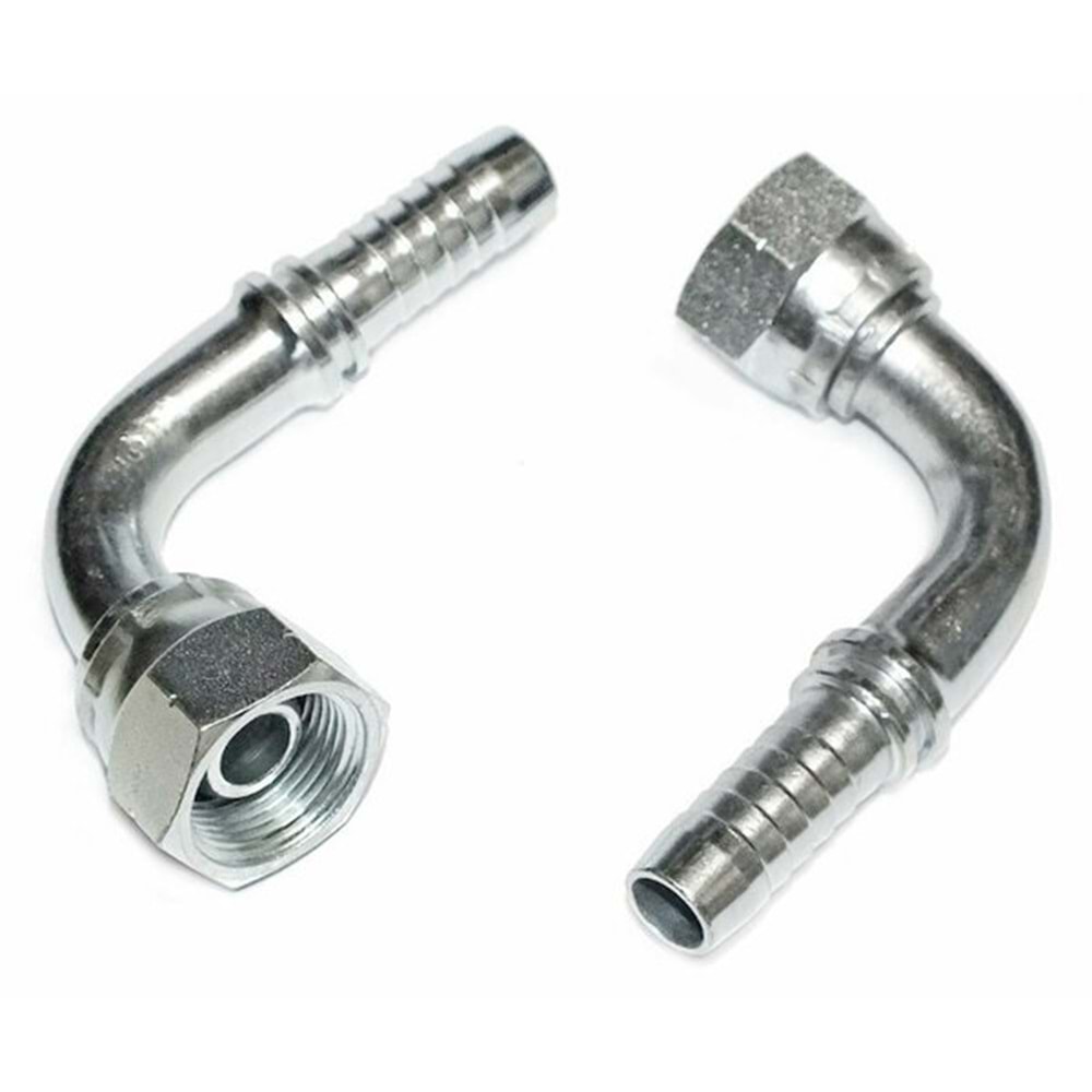 R DİŞ DIŞA HAVŞA RAKOR 90° 1/4 - 1/4