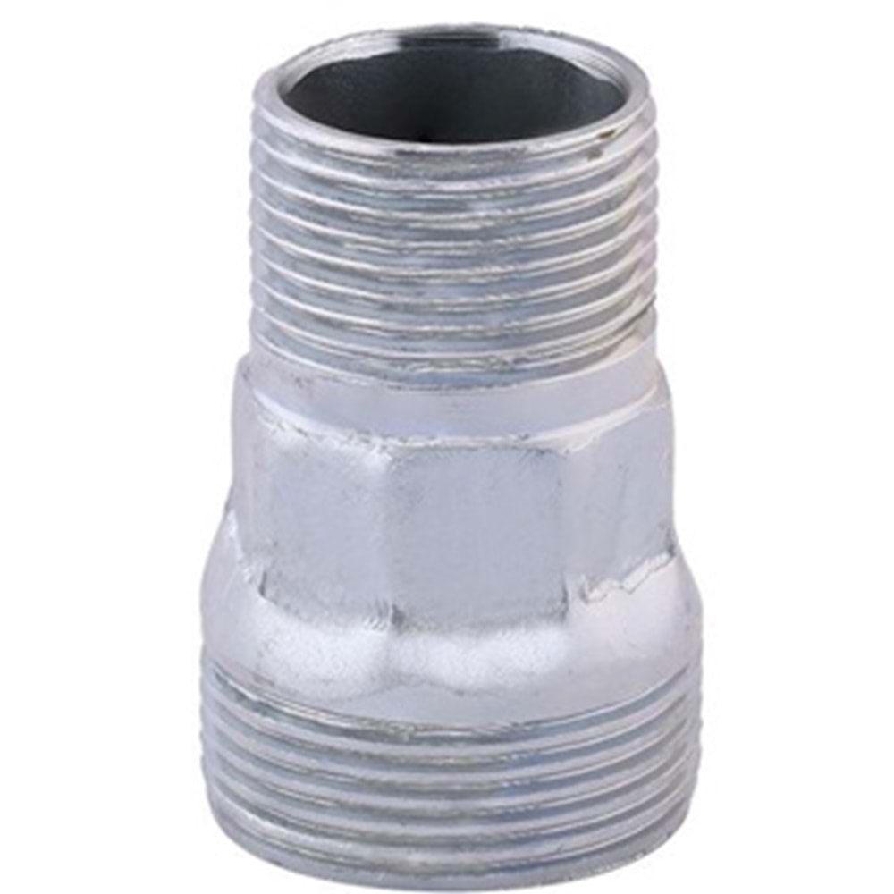 GALVANİZLİ İKİ TARAFI DİŞLİ REDÜKSİYON 1 1/2 - 1 1/4