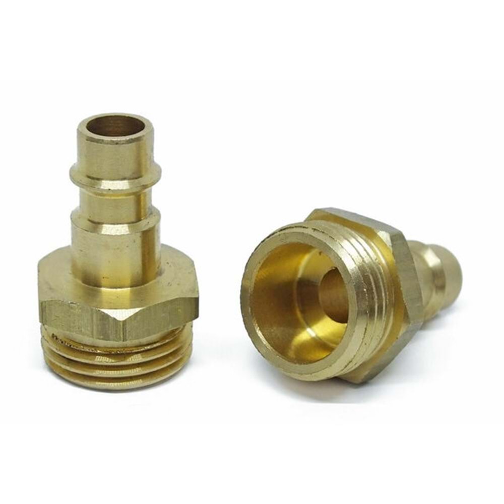 SARI HAVA ADAPTÖRÜ ERKEK UÇ 1/4