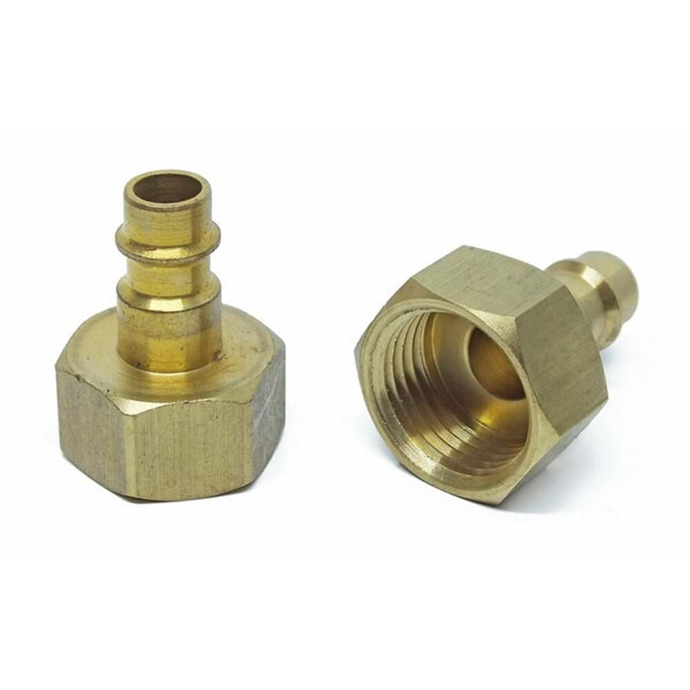 SARI HAVA ADAPTÖRÜ DİŞİ UÇ 1/8