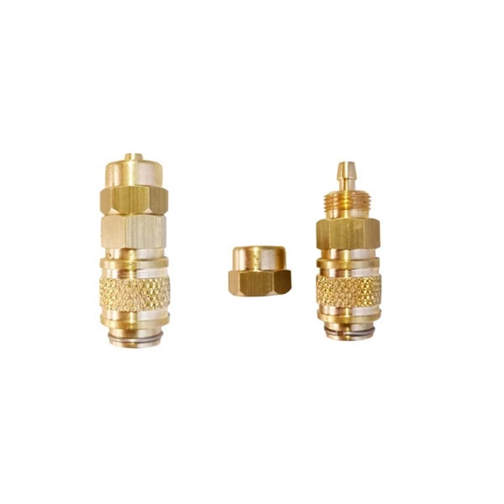 SARI HAVA ADAPTÖRÜ 6X8 POLYEMİD UÇLU SOMUNLU UZUN TİP