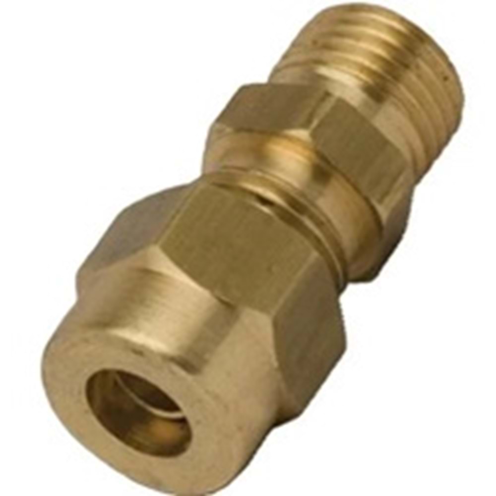 SARI TEK YÜZÜKLÜ NİPEL 1/2 - 8 MM