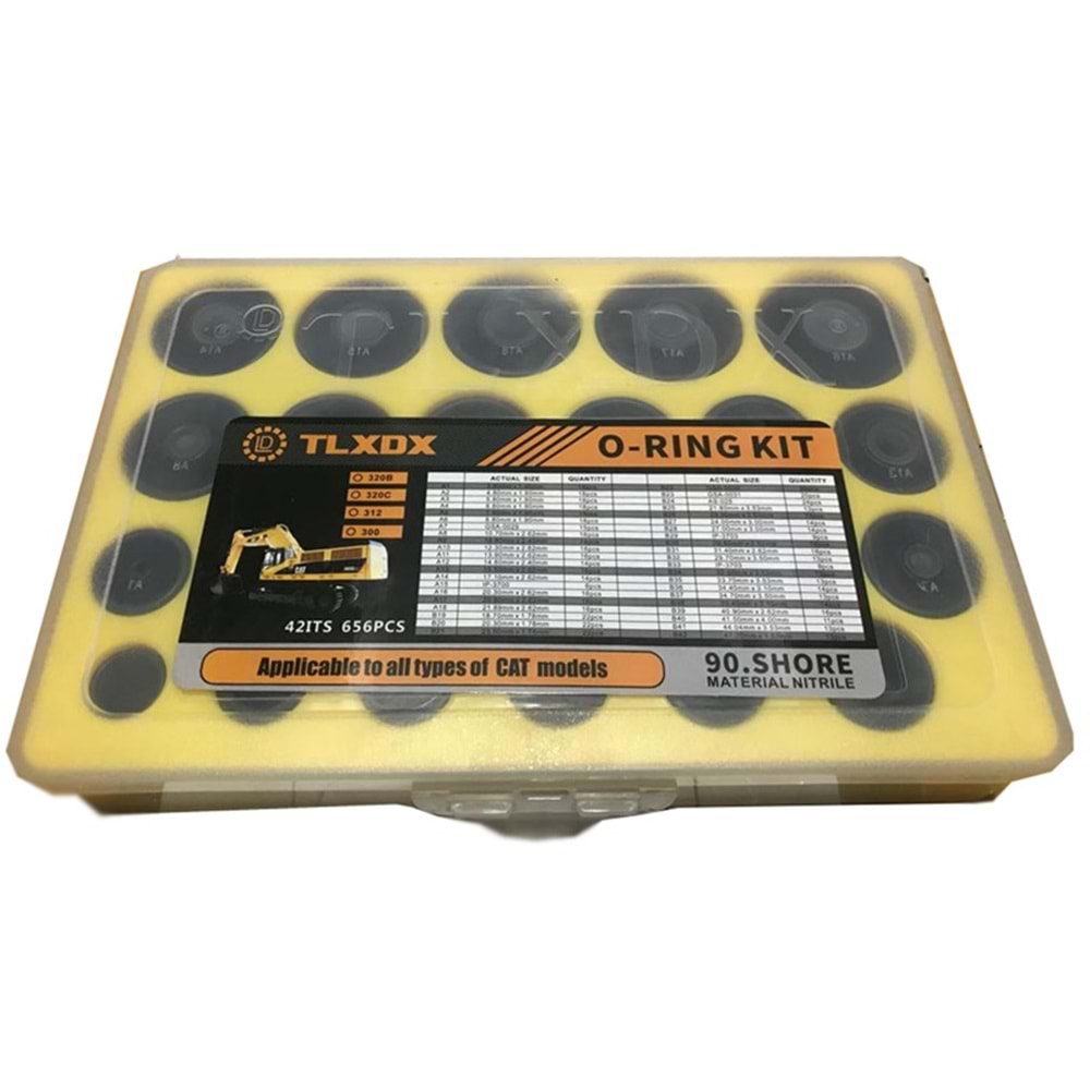 BOX-CATERPILLAR ORİNG KİT 90 SHORE - BÜYÜK