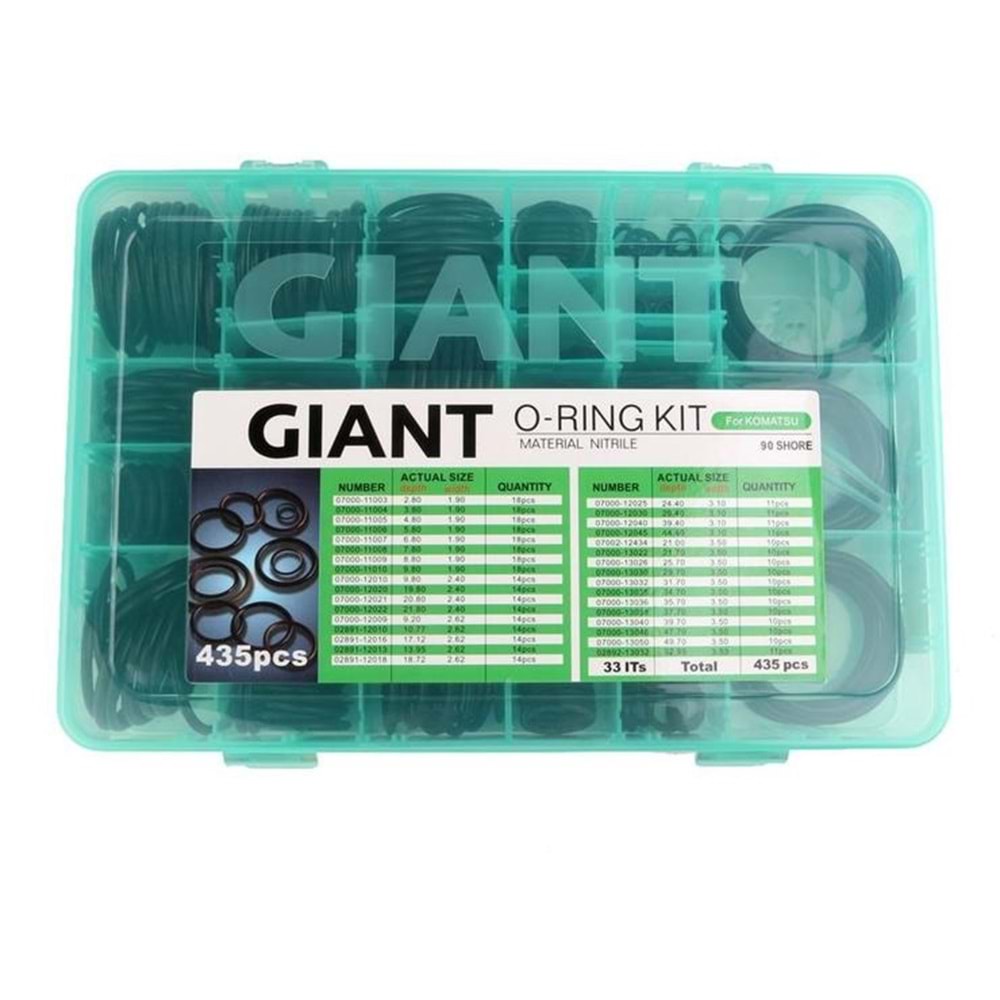 BOX-DAEWOO ORİNG KİT 90 SHORE