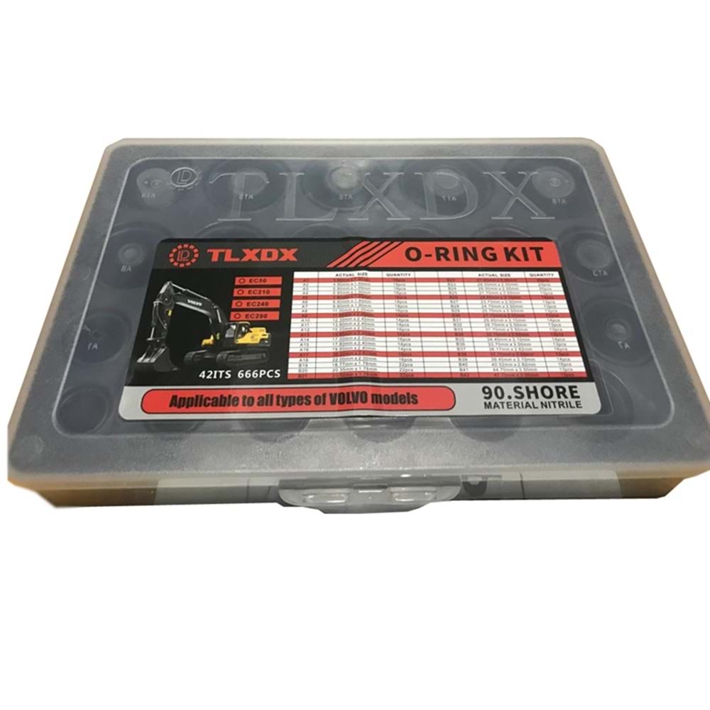 BOX-DAEWOO ORİNG KİT 90 SHORE - BÜYÜK