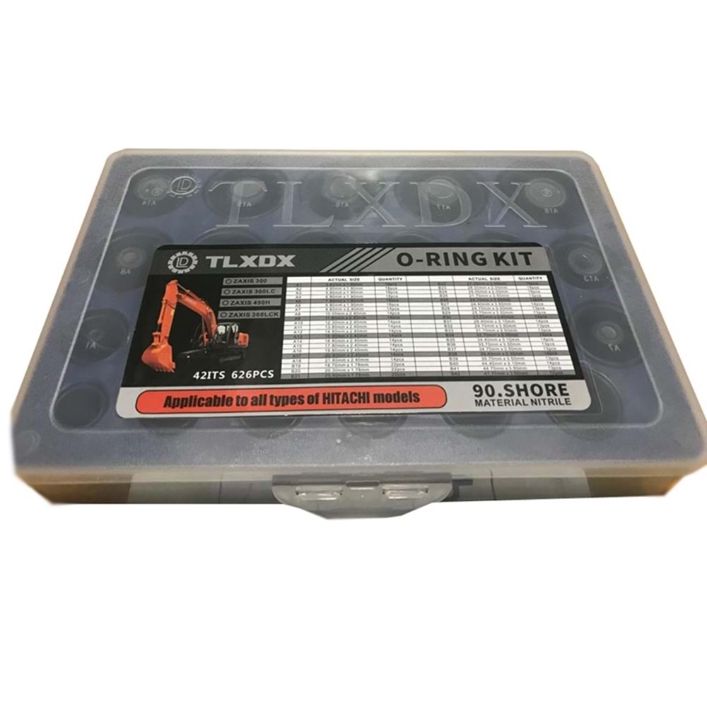 BOX-HITACHI ORİNG KİT 90 SHORE - BÜYÜK