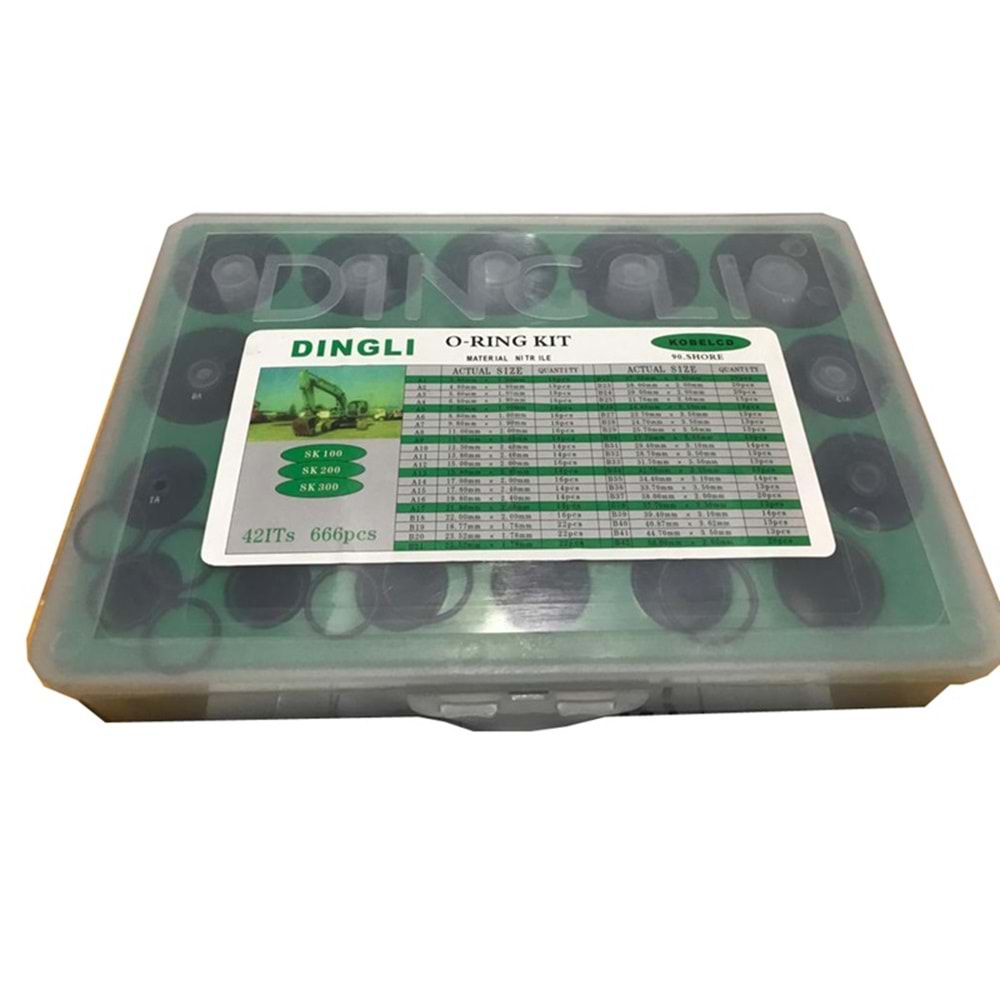 BOX-KATO ORİNG KİT 90 SHORE - BÜYÜK