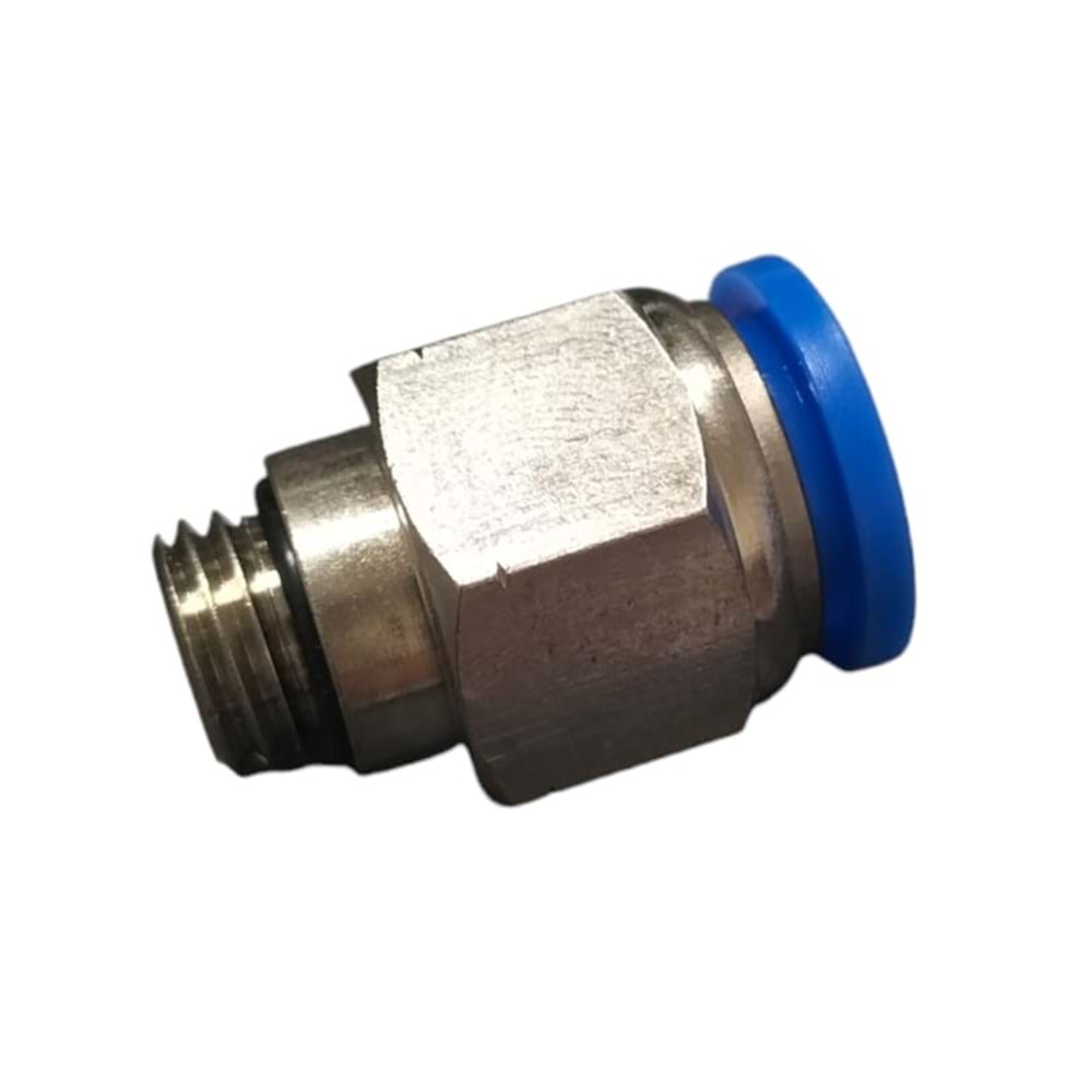 DÜZ NİPEL METRİK M 12X1,5 - 12 MM