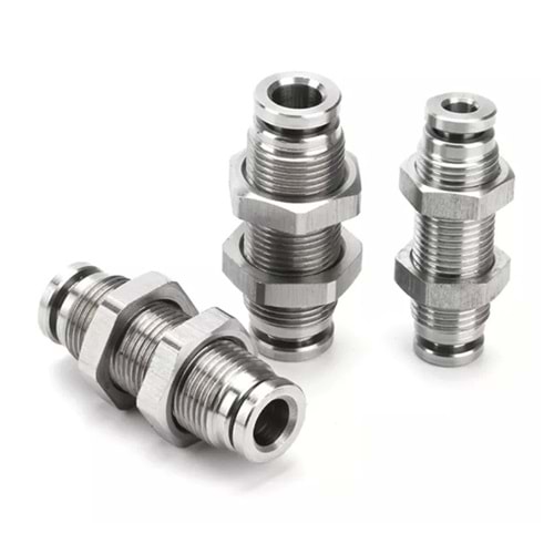 DÜZ TİP METAL GEÇİŞ NİPELİ 6 MM
