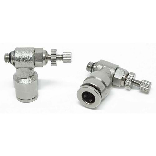 METAL HIZ AYAR DİRSEK RAKOR 1/8 - 4 MM