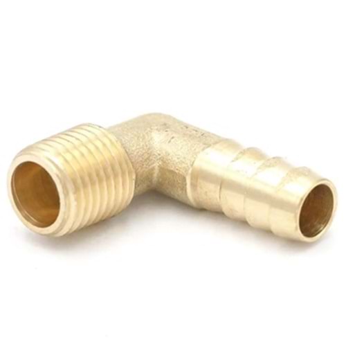 SARI HORTUM GEÇME DİRSEK NPT 1/2 - 16 MM