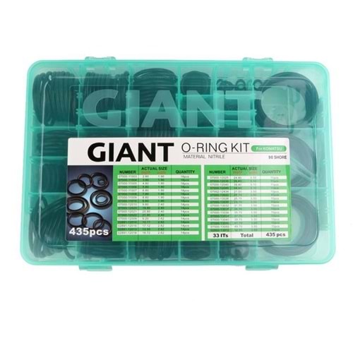 BOX-KOMATSU ORİNG KİT 90 SHORE