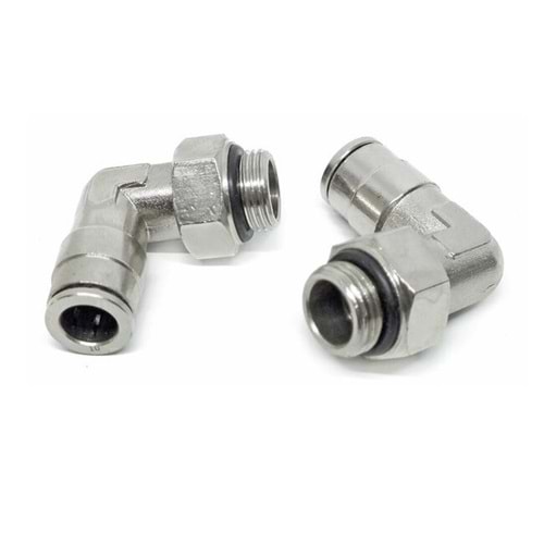 METAL DÖNER DİRSEK RAKOR 1/8 - 10 MM