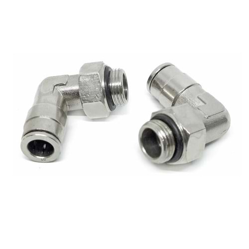 METAL DÖNER DİRSEK RAKOR 3/8 - 12 MM