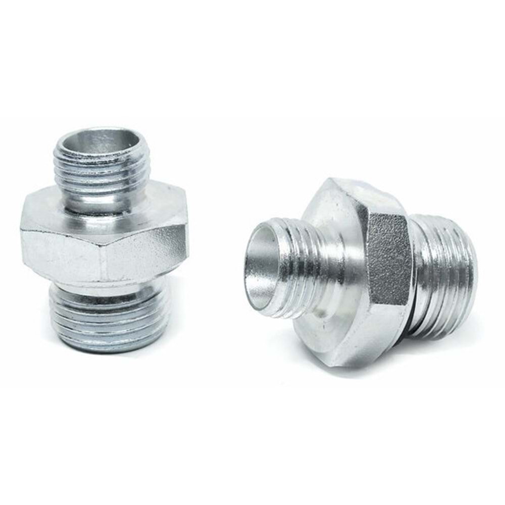 R DİŞ METRİK BLOK NİPEL BSP 3/8 - M18X1,5 (S)