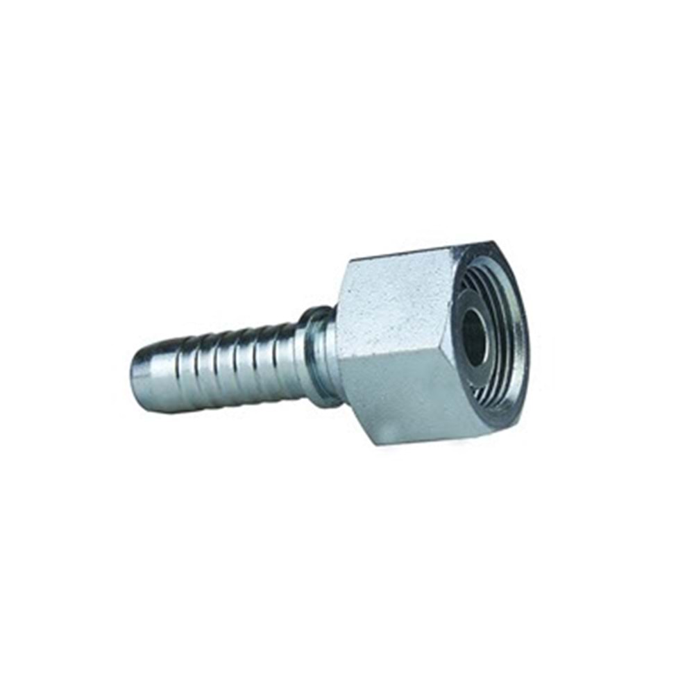 METRİK SOMUNLU RAKOR DÜZ 3/16 - M14X1,5 (S)