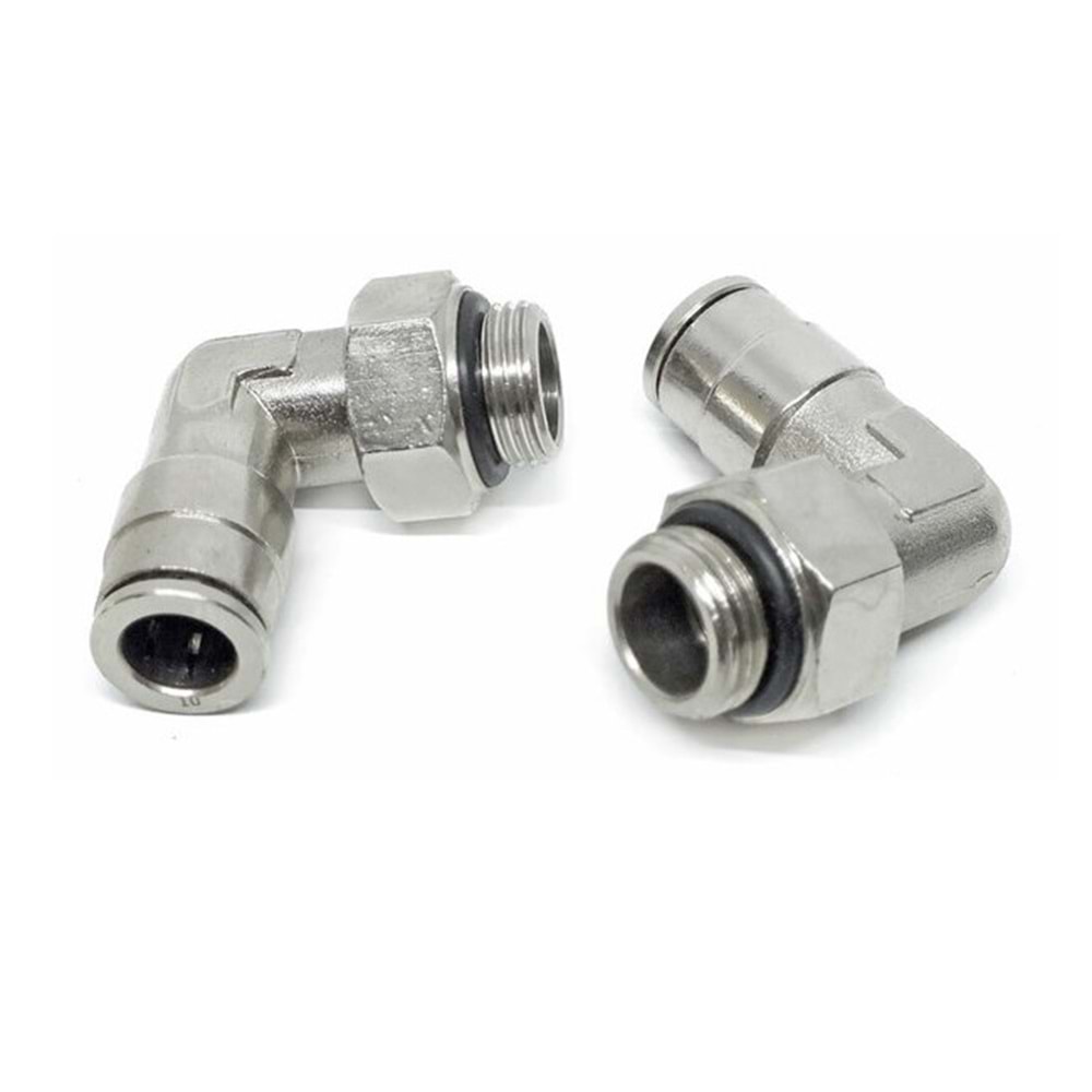 METAL DÖNER DİRSEK RAKOR 1/8 - 10 MM